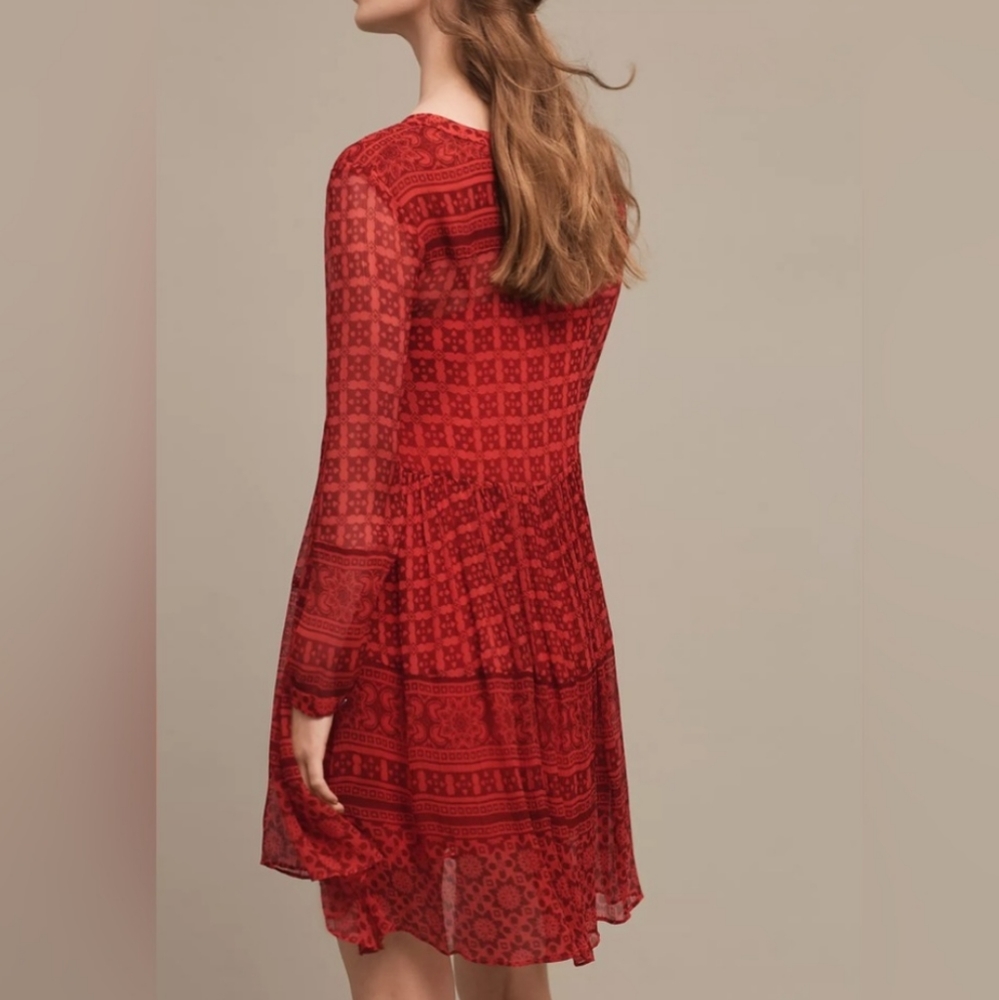 ANTHRO' MAEVE Canna Swing Dress - Picture 5 of 11